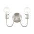 Livex Lighting Lansdale 2 Light 14" Wide Commercial Vanity Light Brushed Nickel