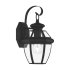Livex Lighting Monterey 1 Light Outdoor Wall Sconce Black