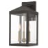 Livex Lighting Nyack 3 Light 18" Tall Outdoor Wall Sconce Bronze