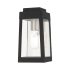Livex Lighting Oslo Single Light 10" Tall Outdoor Wall Sconce Black