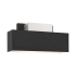 Livex Lighting Lynx 2 Light 7" Tall Outdoor Wall Sconce Black