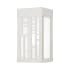 Livex Lighting Malmo 9" Tall Commercial Wall Sconce Brushed Nickel