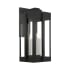 Livex Lighting Lexington 4 Light 29" Tall Outdoor Wall Sconce Black