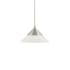 Livex Lighting Stockholm Single Light 15" Wide Pendant Brushed Nickel