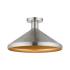 Livex Lighting Geneva 15" Wide Semi-Flush Ceiling Fixture Brushed Nickel