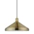 Livex Lighting Geneva 15" Wide Pendant Antique Brass