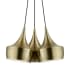 Livex Lighting Waldorf 3 Light 21" Wide Multi Light Pendant Antique Brass