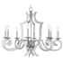 Livex Lighting Aldrich 8 Light 32-1/2" Wide Chandelier Polished Chrome