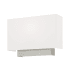 Livex Lighting Clark Single Light 10" Tall Wall Sconce Brushed Nickel