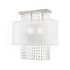 Livex Lighting Bella Vista 2 Light 15" Tall Wall Sconce Brushed Nickel