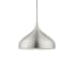Livex Lighting Single Light 16" Wide Pendant Brushed Aluminum