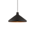 Livex Lighting Single Light 15" Wide Pendant Black