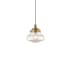 Livex Lighting Single Light 9" Wide Mini Pendant Antique Brass
