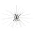 Livex Lighting Utopia 9 Light 32" Wide Multi Light Pendant Polished Chrome