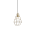 Livex Lighting Single Light 8" Wide Mini Pendant Antique Brass