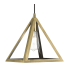 Livex Lighting Pinnacle 10" Wide Mini Pendant Antique Brass