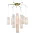 Livex Lighting Strathmore 15 Light 45" Wide Commercial Waterfall Chandelier Antique Brass