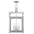 Livex Lighting Garfield 4 Light Pendant Brushed Nickel