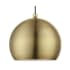 Livex Lighting Stockton 12" Wide Pendant Antique Brass / Polished Brass Accents