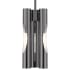 Livex Lighting Acra 3 Light 6" Wide Mini Pendant Black Chrome