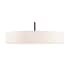 Livex Lighting Venlo 4 Light 22" Wide Drum Chandelier with Cream Shade Bronze with Antique Brass Accents