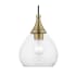 Livex Lighting Catania 7" Wide Mini Pendant Antique Brass