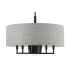 Livex Lighting Dakota 7 Light 24" Wide Multi Light Pendant Black