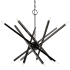 Livex Lighting Monaco 14 Light 40" Wide Sputnik Chandelier Black Chrome