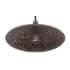 Livex Lighting Charlton Single Light 16" Wide Pendant Black with Antique Brass Accents
