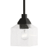 Livex Lighting Aragon 5" Wide Mini Pendant Black