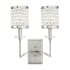 Livex Lighting Grammercy 2 Light Double Sconce Brushed Nickel