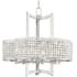 Livex Lighting Grammercy 6 Light 26" Wide Single Chandelier with Clear Crystal Diffusers Brushed Nickel