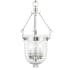 Livex Lighting Jefferson 10" Wide 3 Light Mini Pendant Polished Nickel
