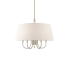 Livex Lighting Belclaire 6 Light 24" Wide Drum Chandelier Brushed Nickel