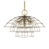Livex Lighting Brooklyn 4 Light 28" Wide Chandelier Antique Brass