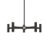 Livex Lighting Copenhagen 5 Light 25" Wide Chandelier Black