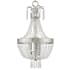 Livex Lighting Valentina 3 Light Foyer Pendant Brushed Nickel