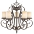 Livex Lighting Millburn Manor 5 Light 1 Tier Chandelier Imperial Bronze