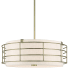 Livex Lighting Blanchard 5 Light 23" Wide Drum Chandelier Antique Brass