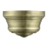 Livex Lighting Endicott 6" Tall Wall Sconce Antique Brass