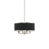 Livex Lighting Park Ridge 4 Light 18" Wide Drum Chandelier Brushed Nickel