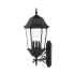 Livex Lighting Hamilton 3 Light 29" Tall Outdoor Wall Sconce Textured Black