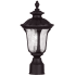 Livex Lighting Oxford 16" Tall Outdoor Single Head Post Light Bronze