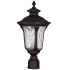 Livex Lighting Oxford 19" Tall Outdoor Single Head Post Light Bronze