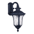 Livex Lighting Oxford 3 Light 23" Tall Outdoor Wall Sconce Black