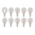 Livex Lighting Pack of (60) 4.5 Watt Vintage Edison Dimmable G16.5 Candelabra (E12) LED Bulbs - 400 Lumens, 3000K, and 90CRI Clear