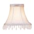 Livex Lighting Chandelier Shade with Pewter Bell Clip Shade with Clear Beads from Chandelier Shade Series Pewter Bell Clip Shade with Clear Beads