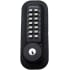 Lockey 2000 Series Keyless Entry Single Combination Mechanical Knob Set with Key Override and Interior Thumb Turn Jet Black