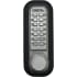 Lockey 2000 Series Keyless Entry Single Combination Knob Set with Auto Lock and Optional Passage Function Satin Nickel