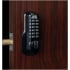 Lockey M Series Keyless Entry Double Combination Mechanical Deadbolt Jet Black